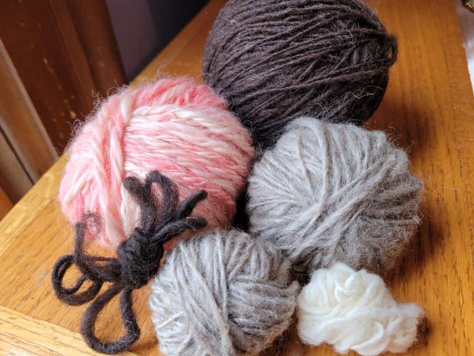 balls of yarn